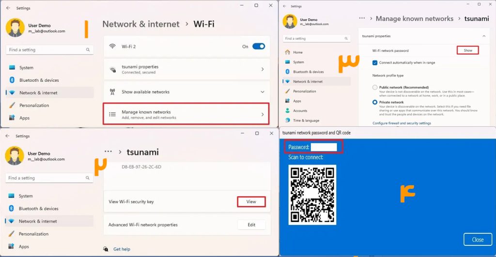 How to find Wi Fi password on Windows 11 3
