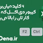 6 کلید میان‌بر کیبوردی اکسل که سرعت کارتان را بالا می‌برند