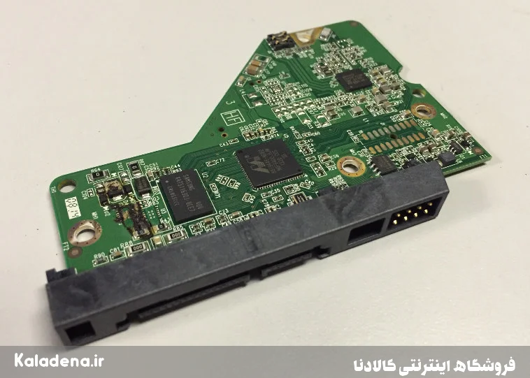 2.hard drive printed circuit board and controller 1