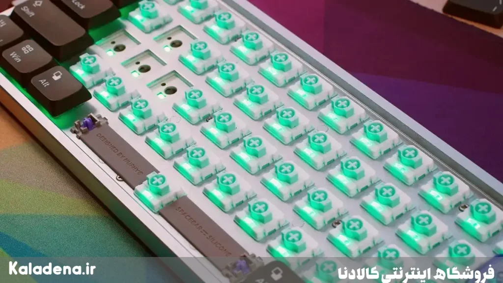 کیبورد مکانیکی برای همه مناسب نیست (و اشکالی هم ندارد) 2 Nuphy Air60 HE switches side 1
