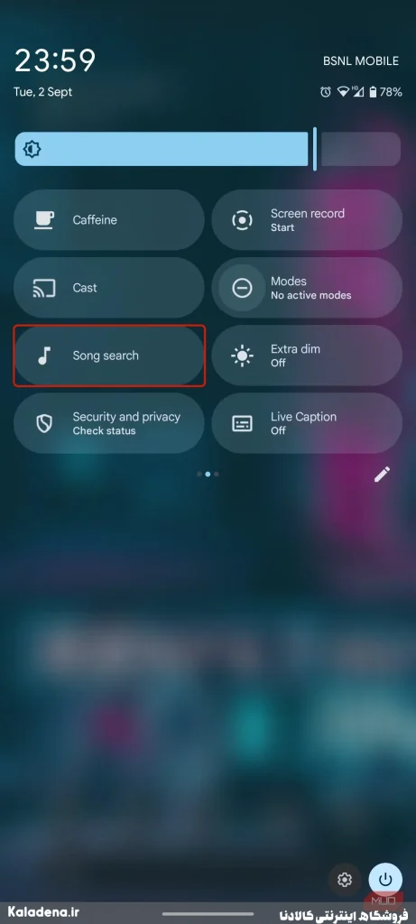 بهترین تنظیمات سریع اندروید برای افزایش بهره وری گوشی 6 Song Search 01 5