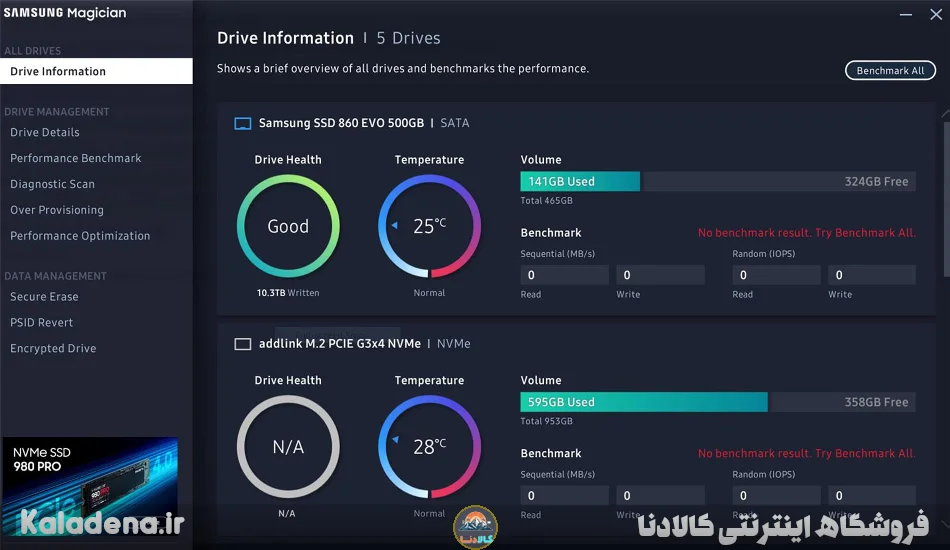 روشهای تست سلامت SSD در کامپیوتر و لپتاپ 4 how to test ssd health 2 2