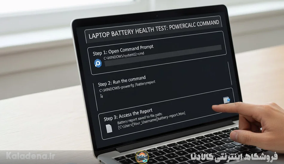 چگونه سلامت باتری لپ تاپ را تست کنیم؟ ۹ روش ساده برای ویندوز ۱۰ و ۱۱ 3 laptops battery health test 3 1